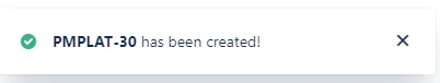 Create issue dialog in Jira showing standard fields such as project, issue type, summary, and description