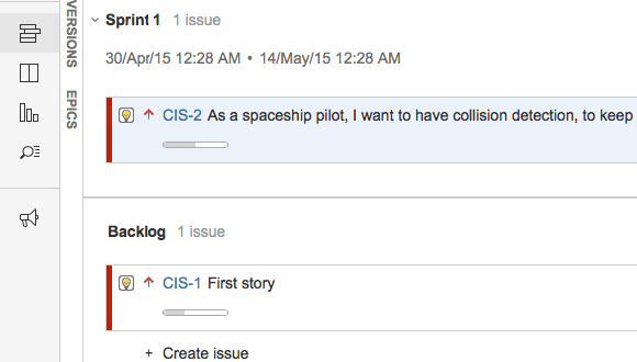 Checklist type field displayed in the Jira Agile Card Layout configuration
