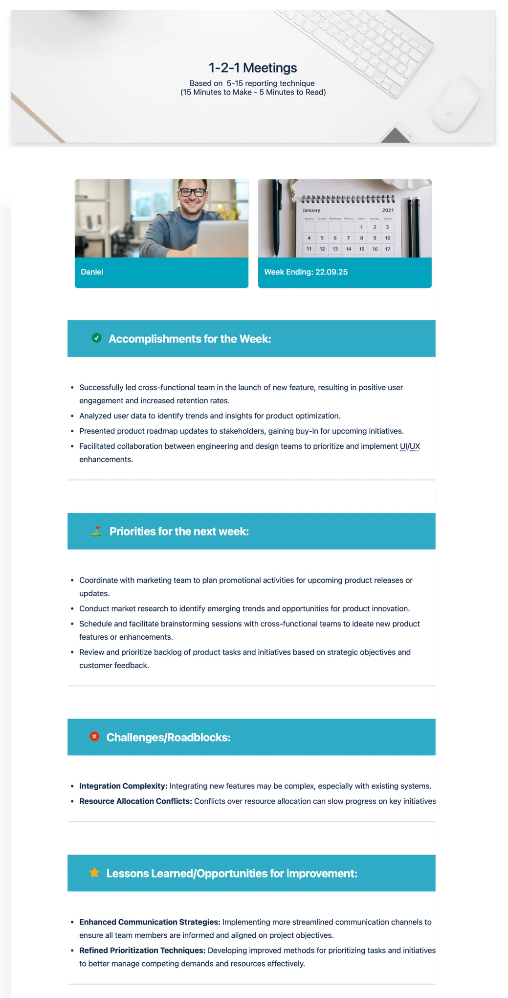 Published 1-2-1 Meeting template
