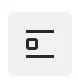 Left-aligned block equation alignment button in the LaTeX Builder toolbar