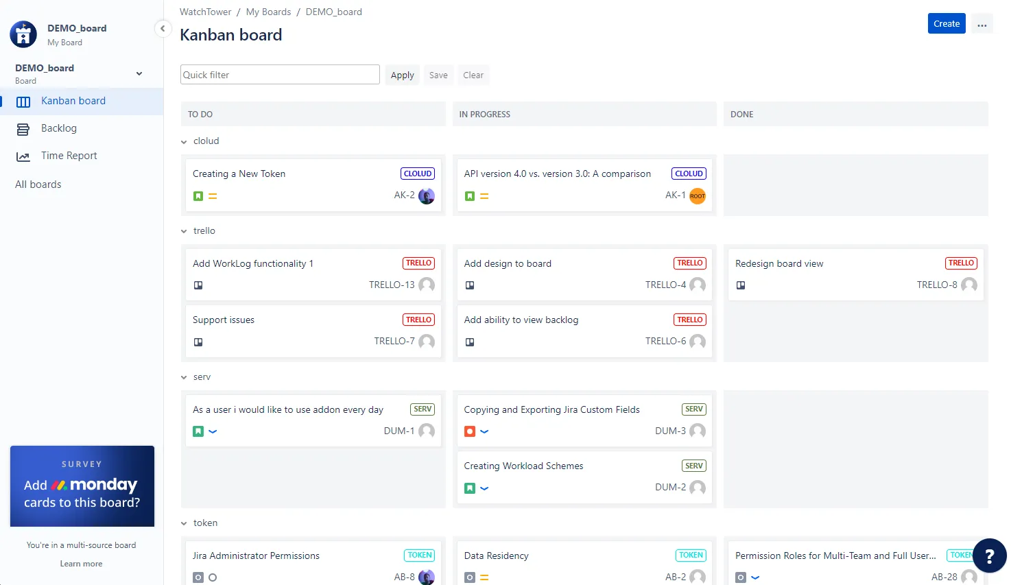 Image of Kanban view