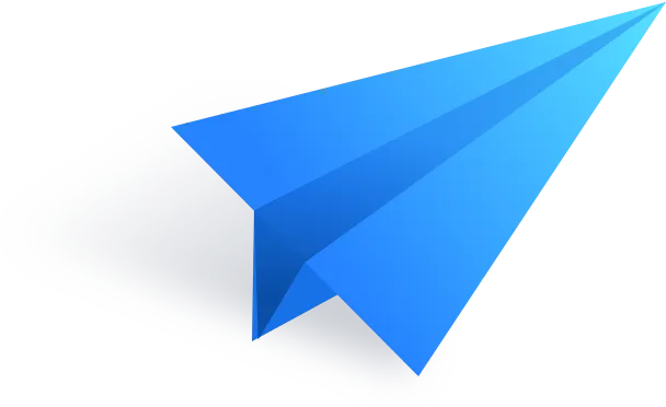 Paper plane icon