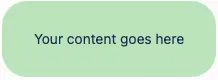 Confluence page showing a rendered round rectangle panel with title, content area, and footer