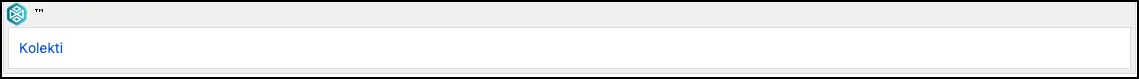 Confluence Insert link dialog showing selected registered trademark text inside the macro