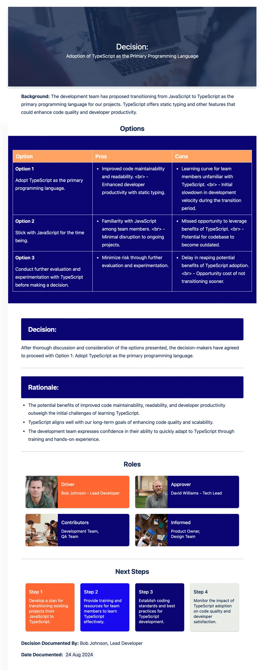 Published DACI docs template