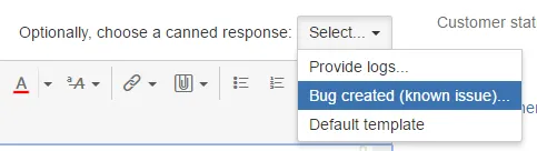 Image example of template comments