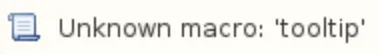Example of an unsupported message box macro as it appears in the legacy interface