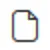 A script icon, which looks like a piece of paper with a corner slightly folded down.
