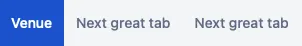 Example of the Filled header style option