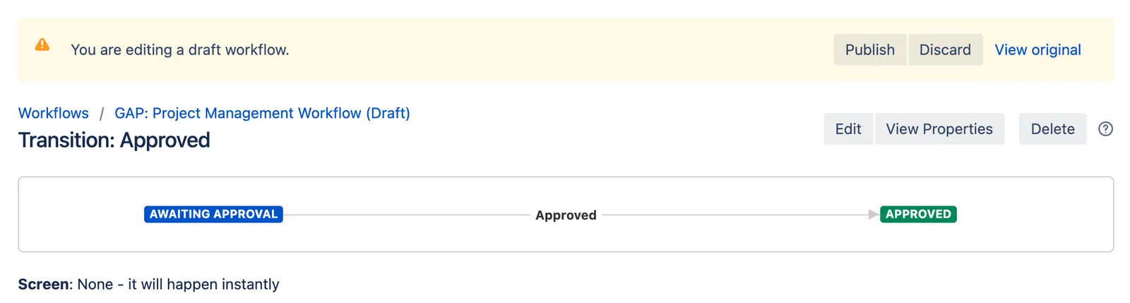 Image showing the publish option