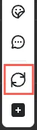 Sync Items icon in the left-hand sidebar