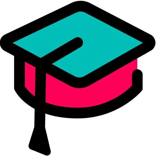 Graduation hat icon